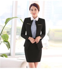 女士正裝商務(wù)西服定做