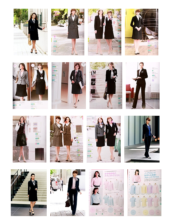 職業(yè)裝畫冊